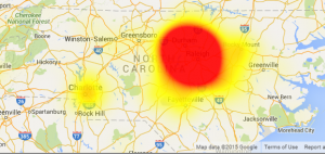 raleigh outage